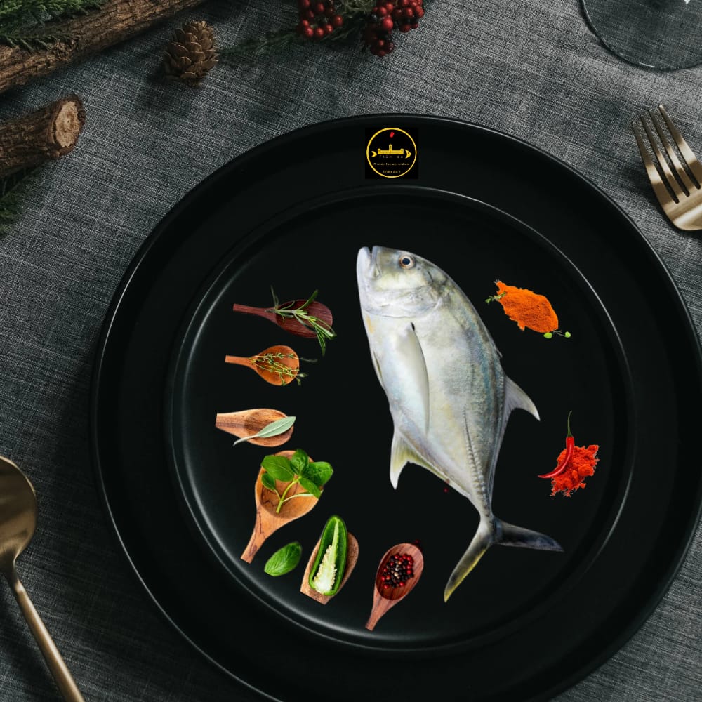 Trevally Fish - பாறை மீன்  1 kg