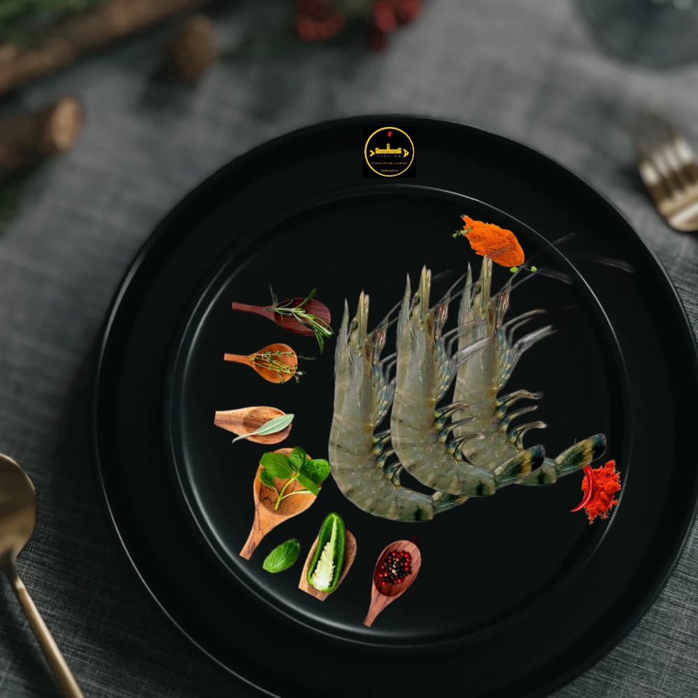 Tiger Prawns - வரி இறால் -500 gm (15 to 20 pc)