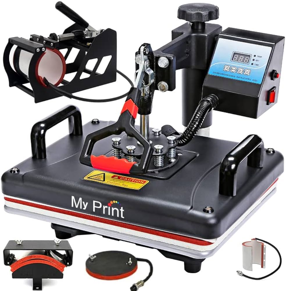 Sublimation Heat Press 5 in 1
