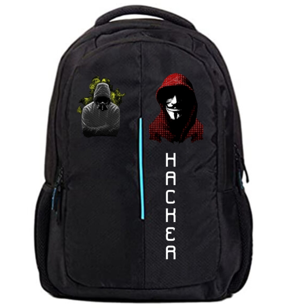 Hacker Bags with logo print 