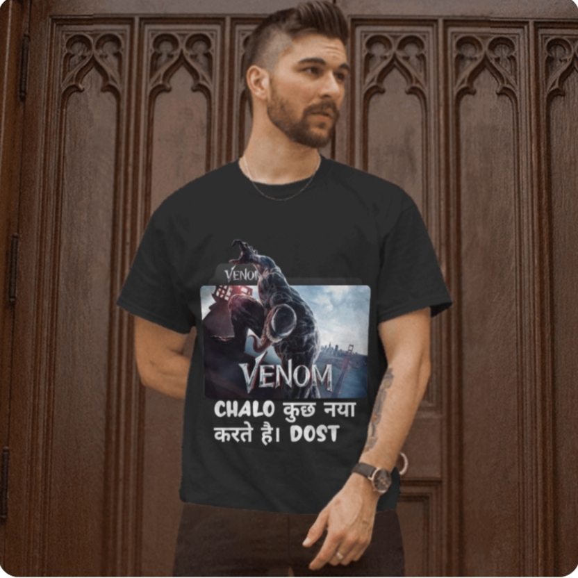 Venom Best Tshirt For Boys With Title. #VENOM