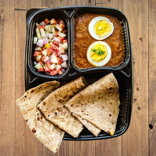 Egg Meal (Chapati)