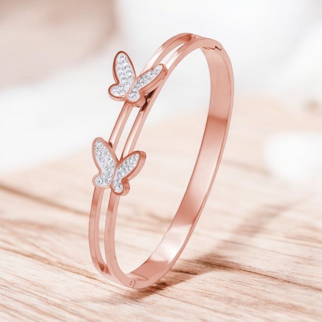 Twin Butterfly Bracelet