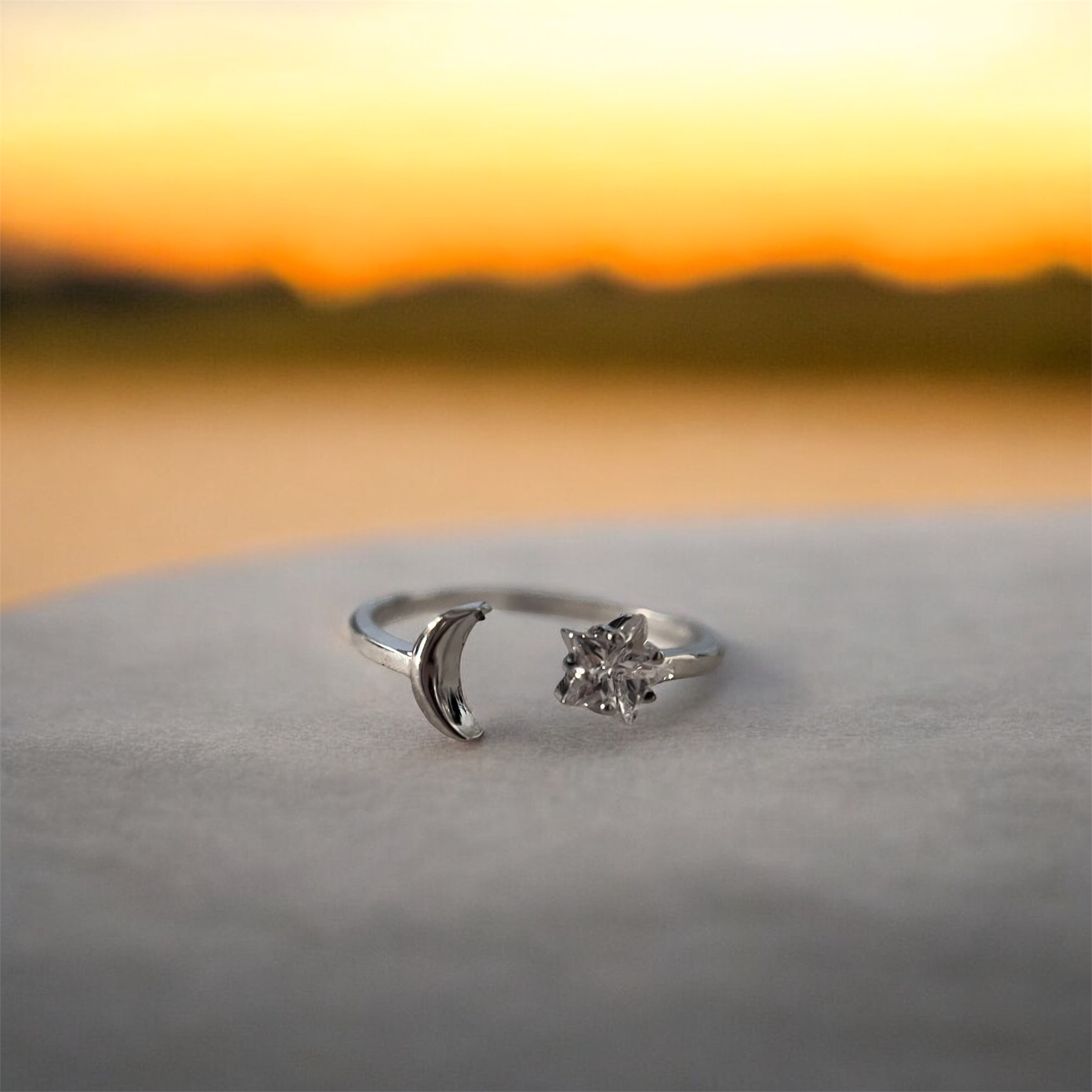 The Star and the Moon Ring