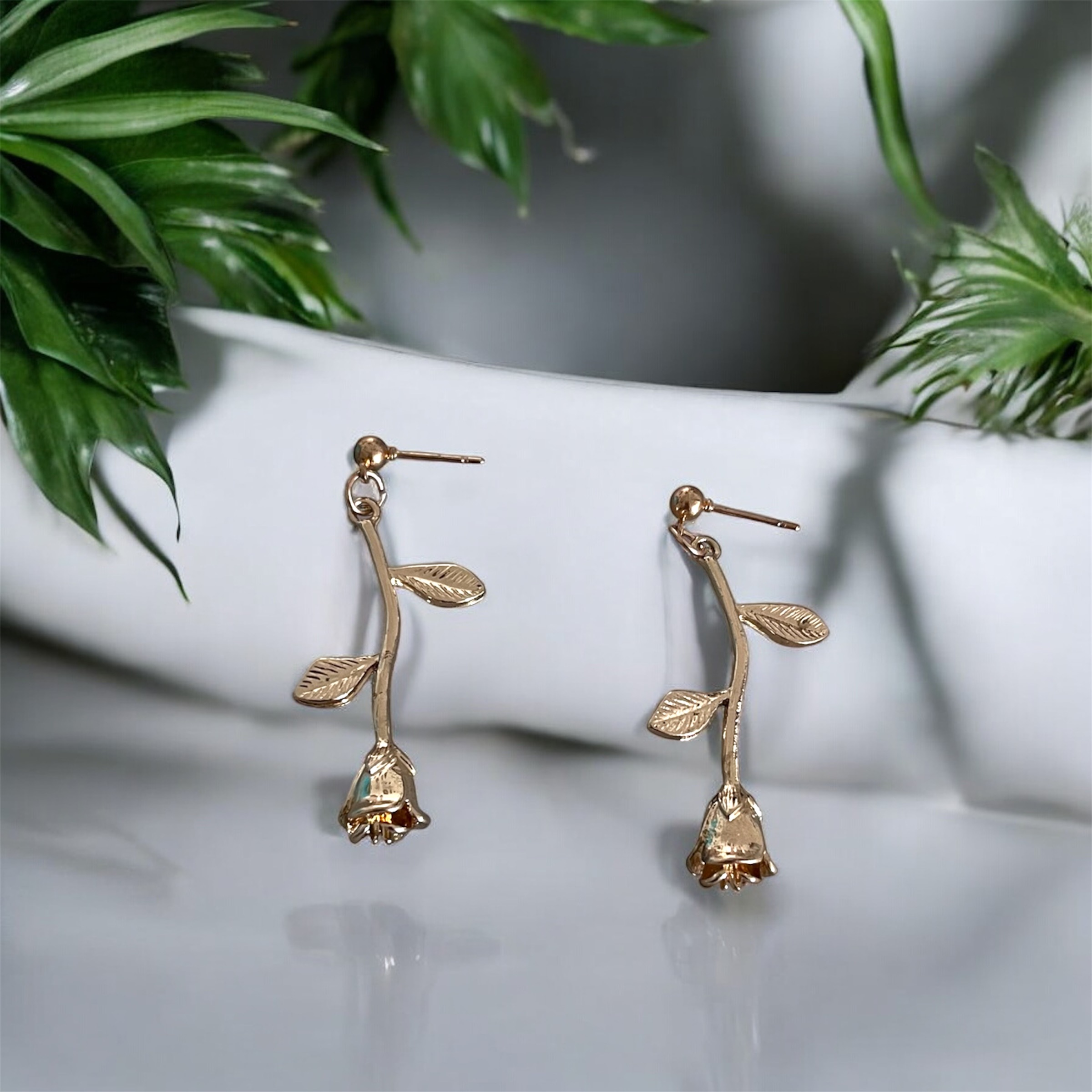 Romantic Rose Earrings