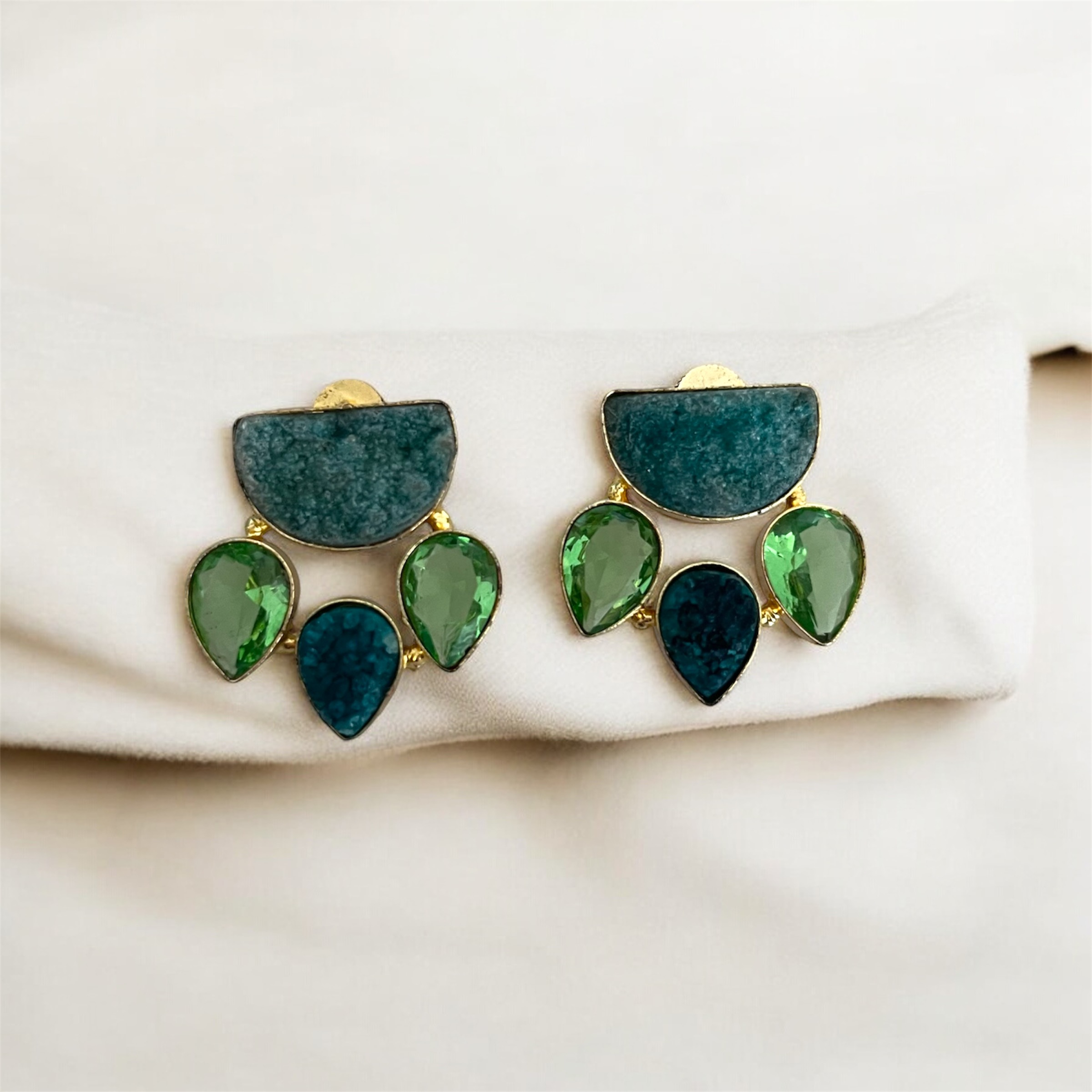 Paw Perfect Earrings - Emerald