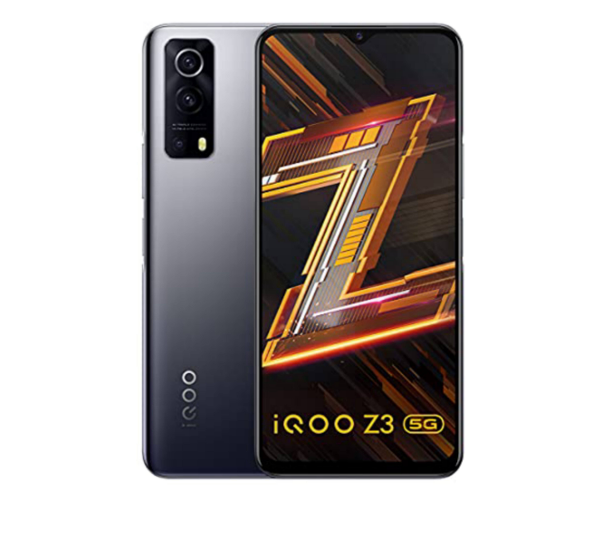 iQOO Z3 128 GB (Ace Black, 8 GB RAM) REFURBISHED
