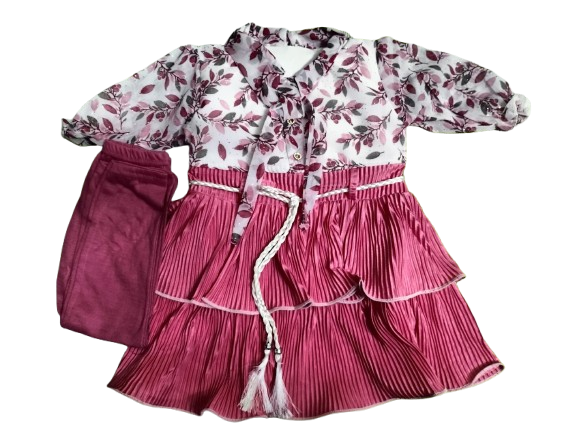 Baby girl dress set
