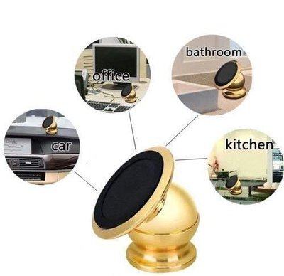 Universal Magnetic Car Mount for Cell Phone Stand 360 Degree
