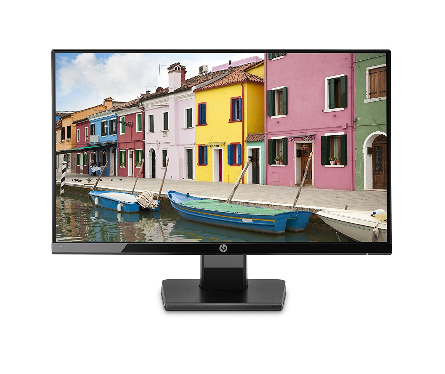 HP 22w 21.5-inch LED Monitor (Black Onyx)