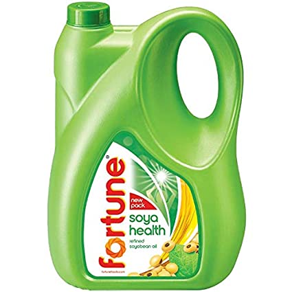 Fortune Soya Health Refined Oil, 5 liter
