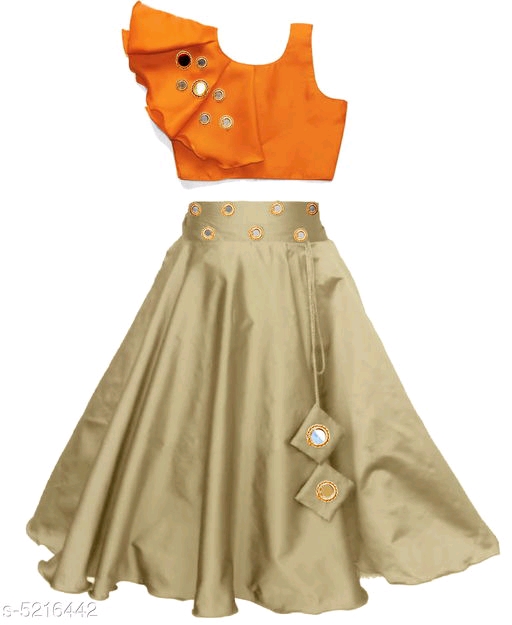 Cutiepie Elegant Kids Girls Lehanga Cholis