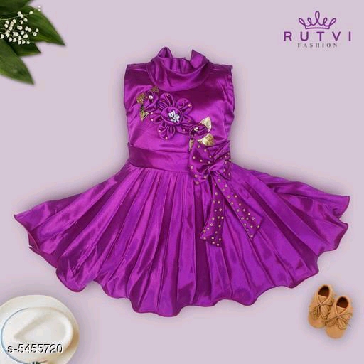 Trendy Kids Girls Frocks