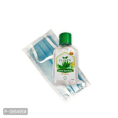 CLINEX Care Antibacterial Hand Sanitizer 100 ml with FACE MASK