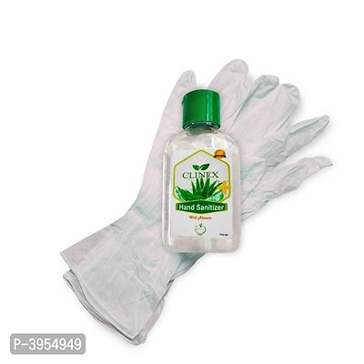 CLINEX Care Antibacterial Hand Sanitizer 100 ml WITH Hand gloves