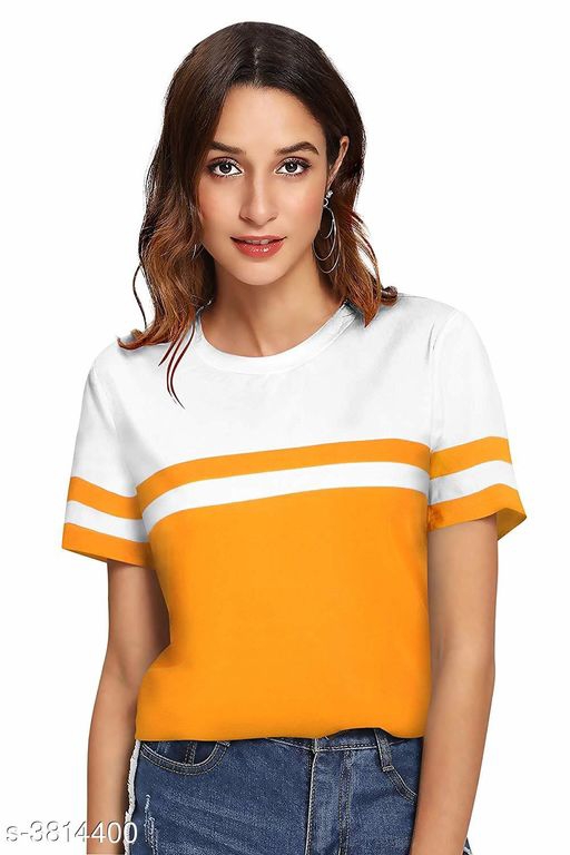 Stylish Cotton Women's T-Shirts Fabric
