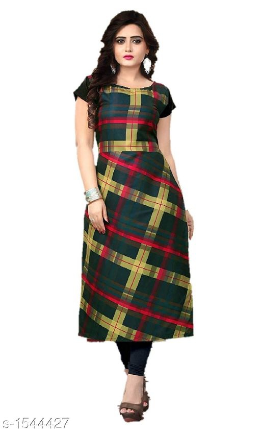 Women Printed Crepe Kurti 