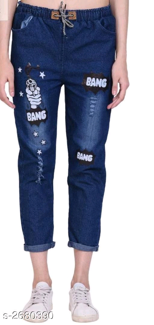 Stylish Denim Women's Jogger 