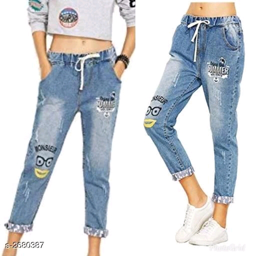 Stylish Denim Women's Jogger 