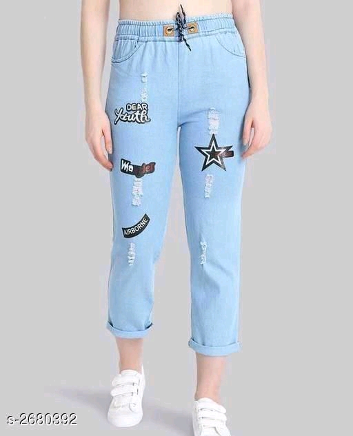 Stylish Denim Women's Jogger 