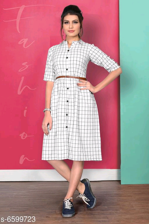 Attrcative Cotton Women's Dresses 