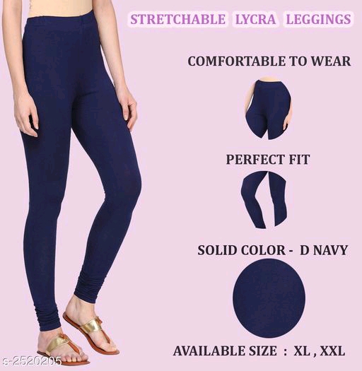Women's Cotton Lycra Legging 