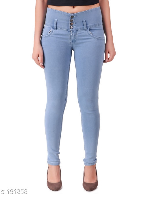 Trendy Poly Cotton Jeans