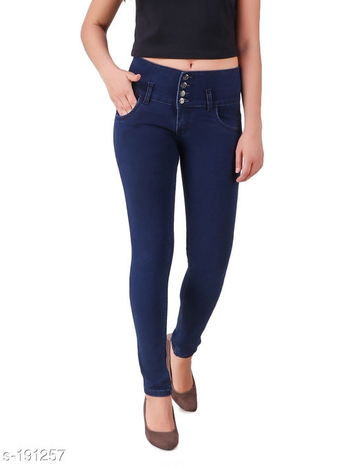 Trendy Poly Cotton Jeans