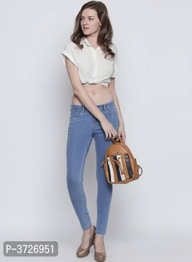 PAVIS BASIC SILKY DENIM JEANS