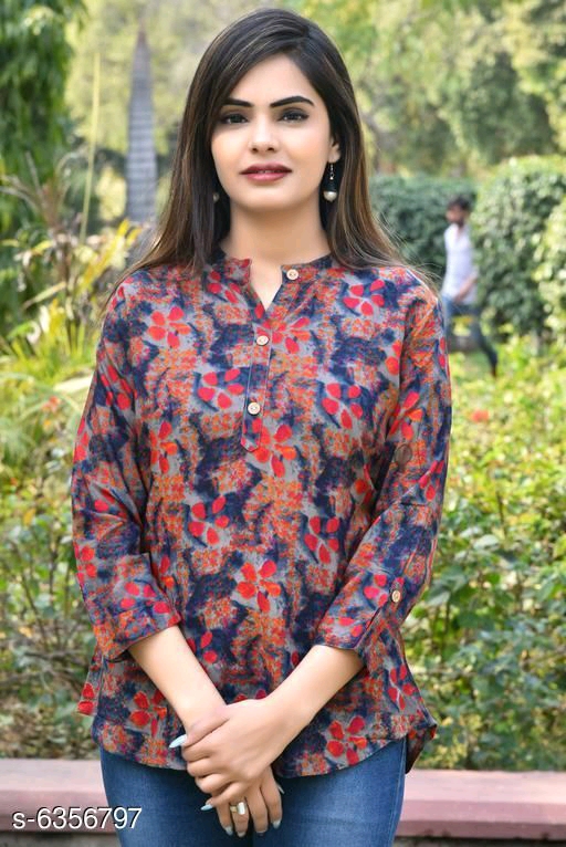 Catalog Name:*Stylish Women's Top* Fabric: Rayon Sleeve Length