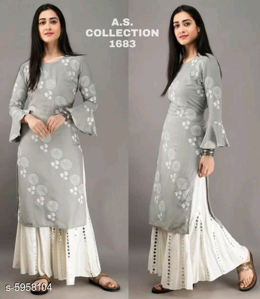 Women's Printed Cotton Kurta Sets 