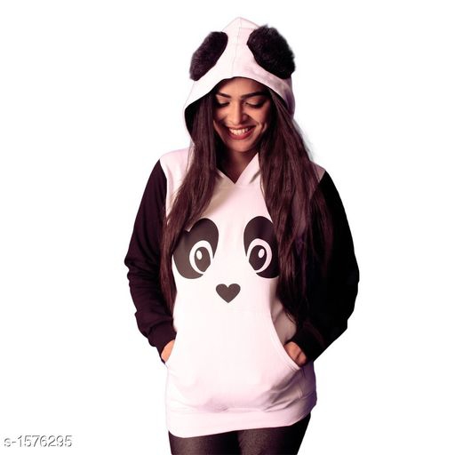 Stylish Knit Cotton Women's Sweatshirt hoodie