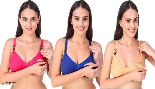 Pack Of 3 Comfy Maternity Bra