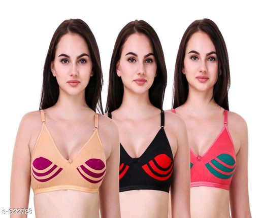 Fancy Ladies Bra It Has (Pack Of 3)