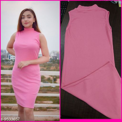 New Classy Party Wear Cut Sleeves Dress