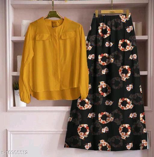 Classy Fabulous Women Top & Bottom Sets 