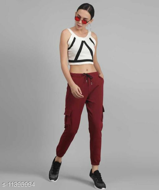Checkout this hot & latest Trousers & Pants BizzEie women's cargo jogger 