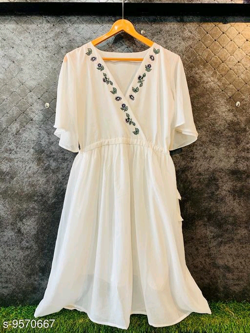 Fancy Georgette Dresses 