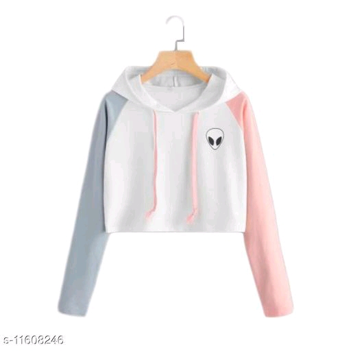 Alien Cropped Hoodie 