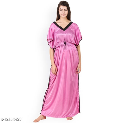 Zionity Women Nighty in multiple colors option