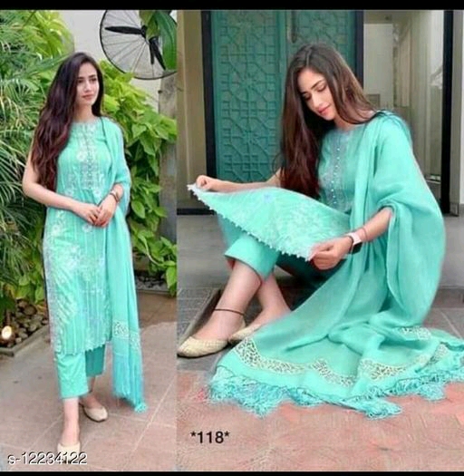 Styleforic Women Digital Printed Kurta and Pant Set with Dupatta Kurta 