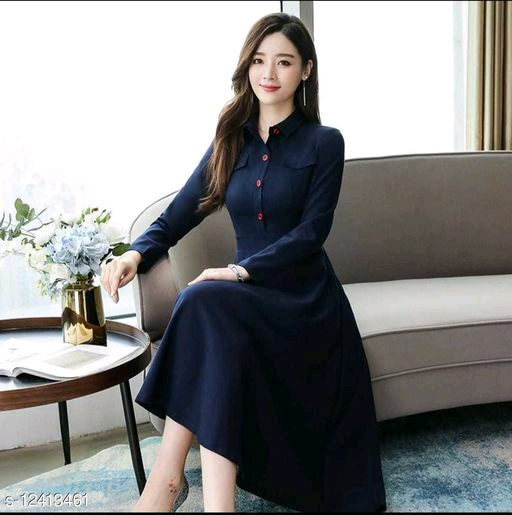 RA Fashion crepe dress 