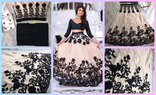 Gorgeous Net Embroidered Lehenga Choli