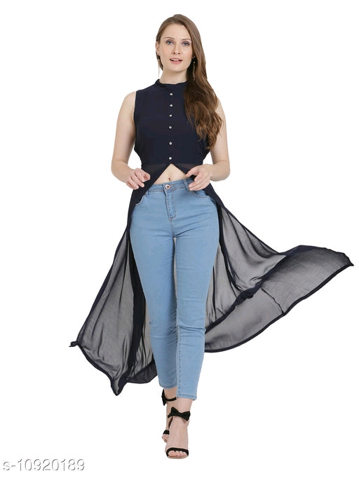 casual sleeveless solid women blue dress 