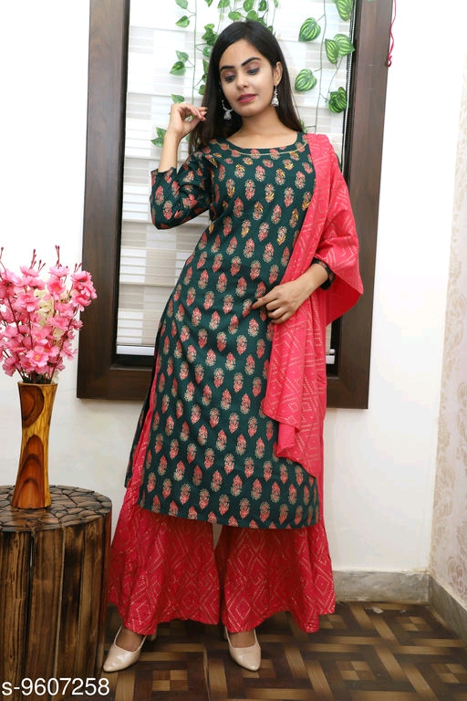 Women's  Rayon Kurti Combo 