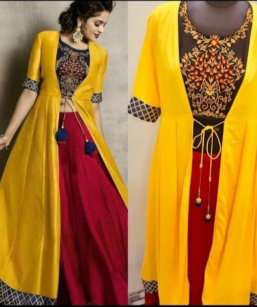 Checkout this hot & latest Kurta Sets Aakarsha Voguish Women Kurta Sets Kurta 