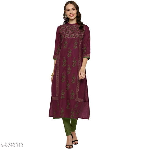 Women's Printed Cotton Kurti