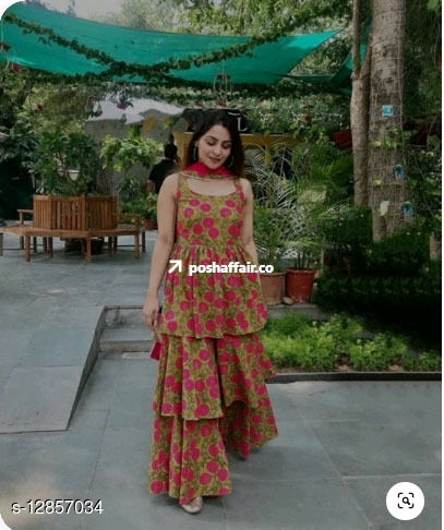 STYLIESH TOP & STYLIESH SARARA & WITH DUPATTA SETS 