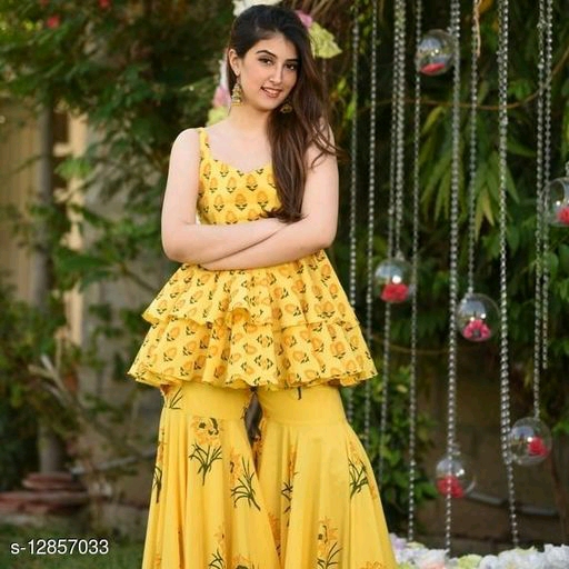 STYLIESH TOP & STYLIESH SARARA & WITH DUPATTA SETS 