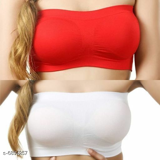 latest Bra Women's Non Padded Bandeau Bra 